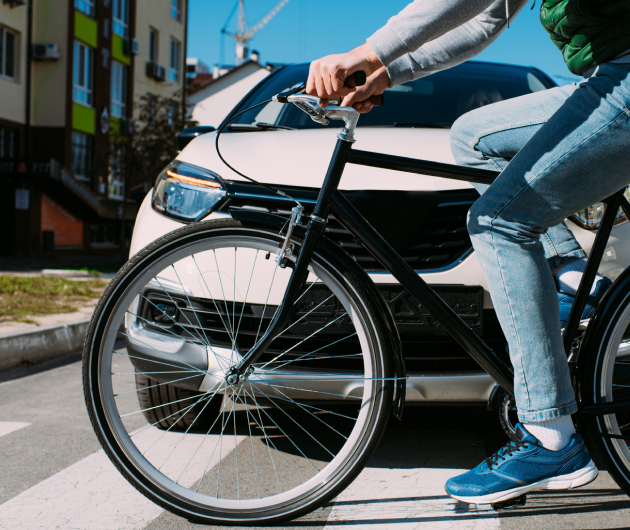 A Men Cycling