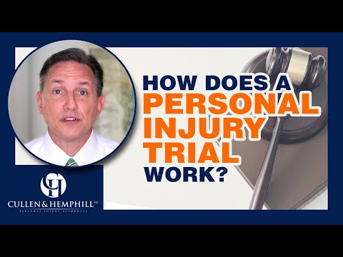 How Does A Personal Injury Trial Work?