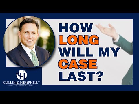 How long will my personal injury case take?