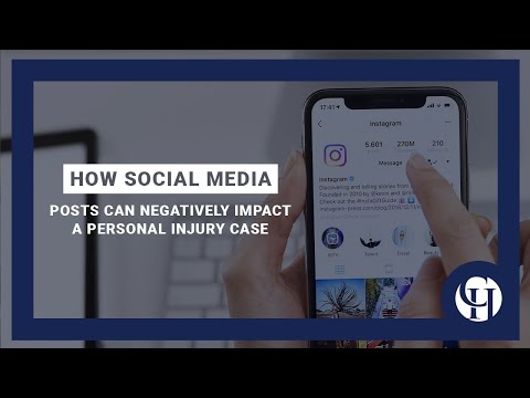 How Social Media Posts Can Negatively Impact A Personal Injury Case