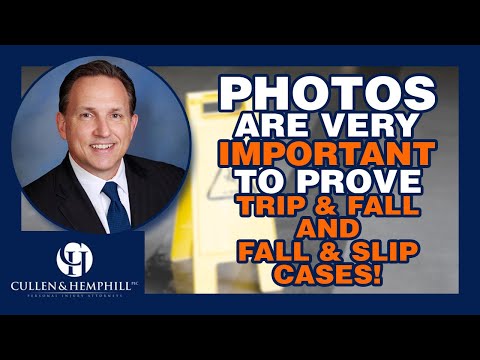 Why Photos Are So Critical To Proving Trip & Fall And Slip & Fall Cases