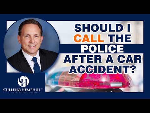 Should I Call The Police After An Accident?