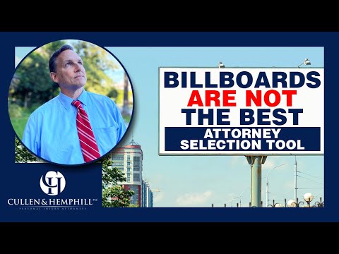 Billboards Not Best Attorney Selection Tool