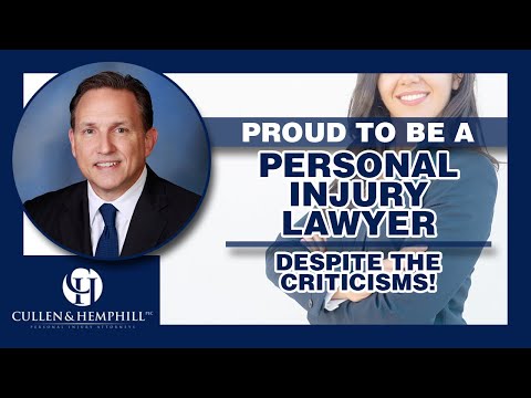 Not Surprising That Insurance Folks Criticize Personal Injury Lawyers