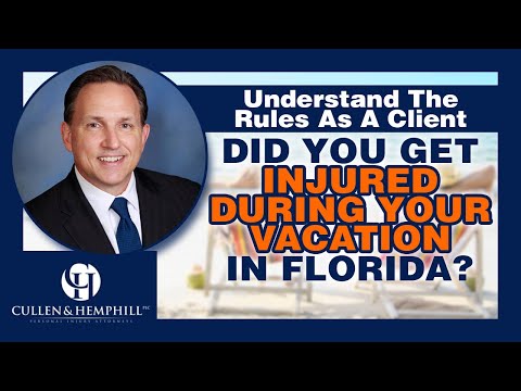 Vacation Injury In Florida? Get Ready To Return To Florida