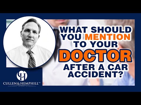 What You Should Definitely Tell Your Doctor After A Florida Car Accident