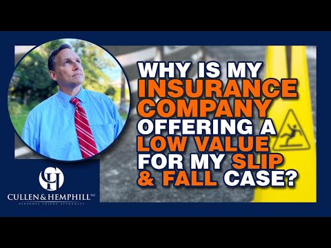 Why Such A Low Offer On Your Florida Slip and Fall Case?