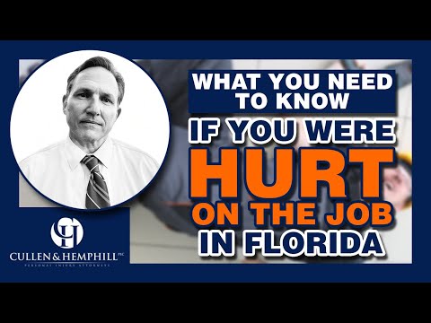 What You Need To Know If You Are Hurt On The Job In Florida?