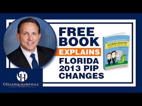 Free Book on 2013 Florida PIP Law Changes | Central Florida Personal Injury Attorney