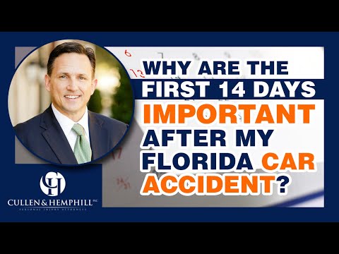 14 Days… To Protect Yourself After A Florida Car Accident