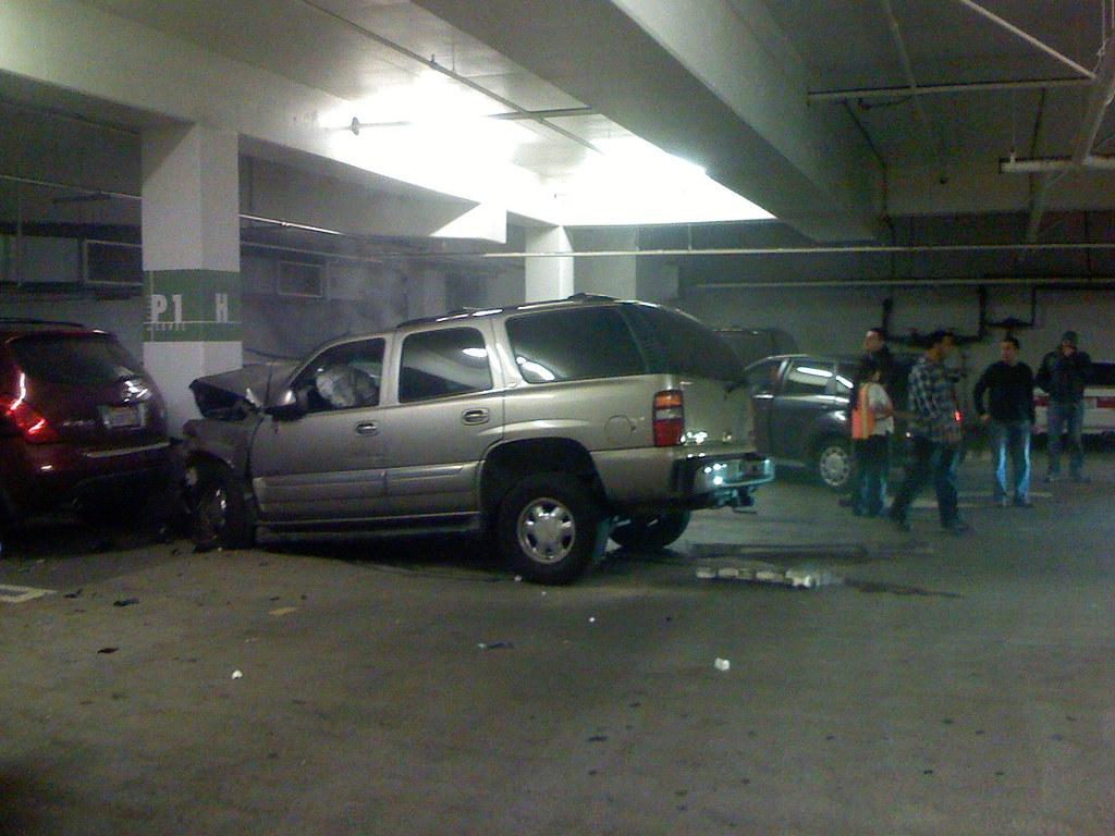 Car Accidents in Parking Lots And Garages